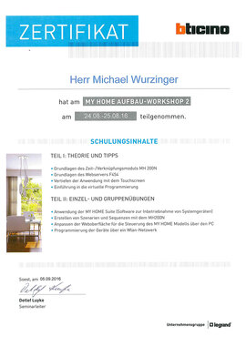 Michael Wurzinger, MY HOME AUFBAU-WORKSHOP 2 Michael Wurzinger, MY HOME AUFBAU-WORKSHOP 2